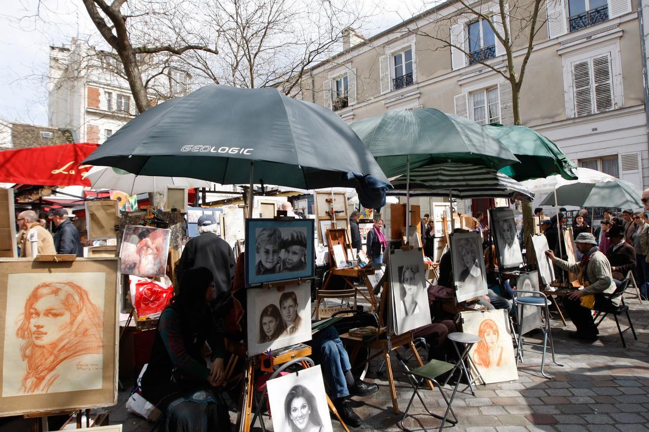 Abbesses Montmartre Apartment Párizs Kültér fotó